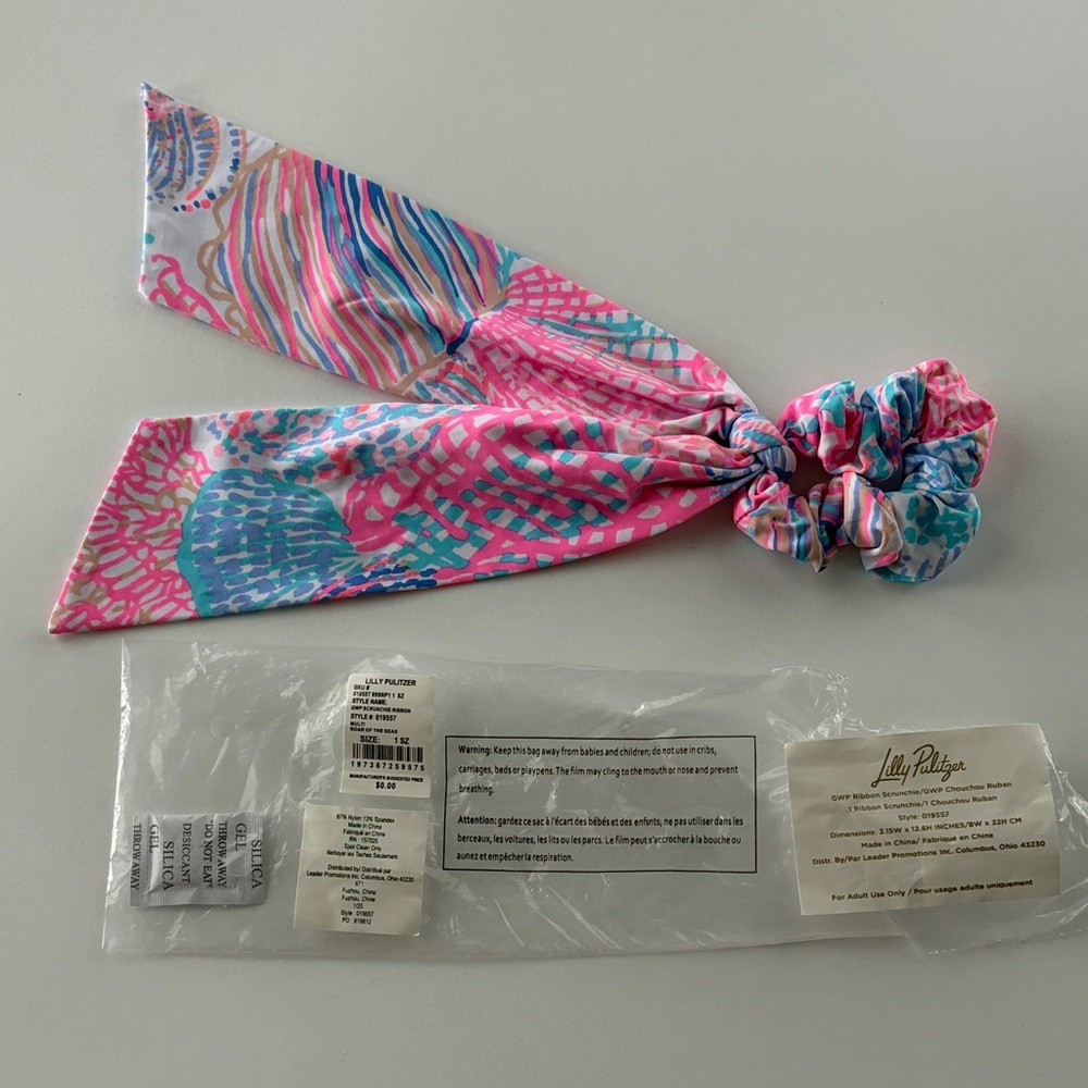 Lilly Pulitzer Scrunchie Ribbon - Roar of the Seas